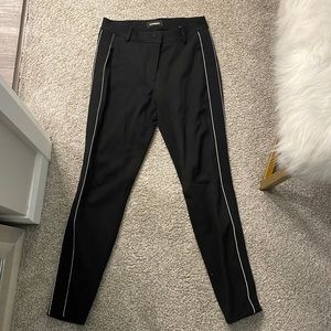 Express Black and White Pant Legging